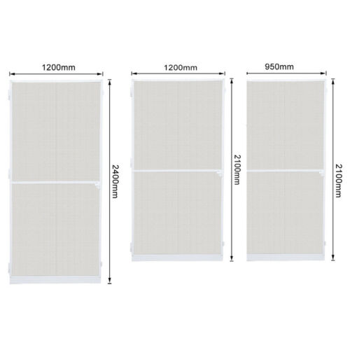 Moustiquaire moustiquaire porte porte balcon anti-moustiques cadre en aluminium moustiquaire - Photo 2/15