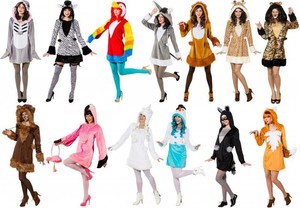 Affen Giraffen Lowen Tiger Baren Einhorn Zebra Flamingo Hai Damen Kleid Kostum Ebay