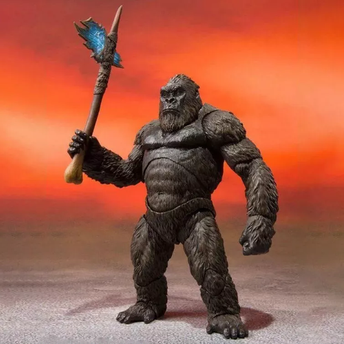 King Kong Monster Gorilla 5" Action Figure w/Battle Axe Figurine VS Godzilla NEW - Picture 7 of 7
