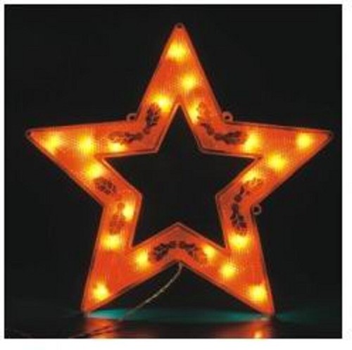 Imagen de ventana árbol de Navidad decoración de ventana iluminada Papá Noel - Imagen 6 de 8