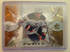 2022-23 Upper Deck SP Game Used Leon Draisaitl Purity Gold /35 P-47 Oilers