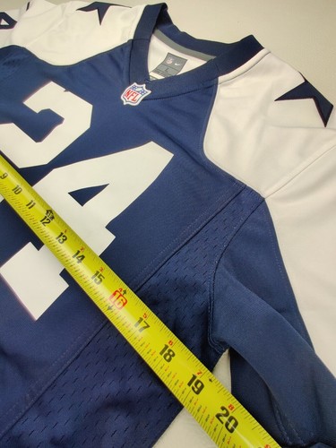Nike NFL Dallas Cowboys On Field #24 Claiborne Navy Trikot Größe Large (14-16) - Bild 9 von 10