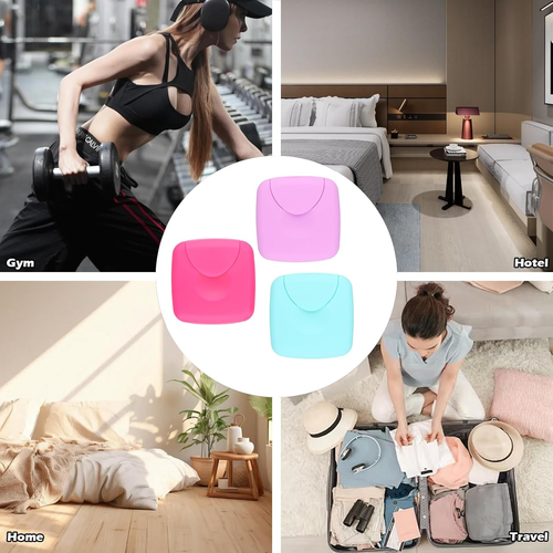 3 Stück Tampon Aufbewahrung, Tragbare Tampon Box, Tampon Box für Unterwegs, Dame - Bild 7 von 7