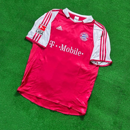Maglia Home Bayern Monaco 2003 04 Ballack #13 stile Bundesliga maglia kit retrò - Foto 3 di 17