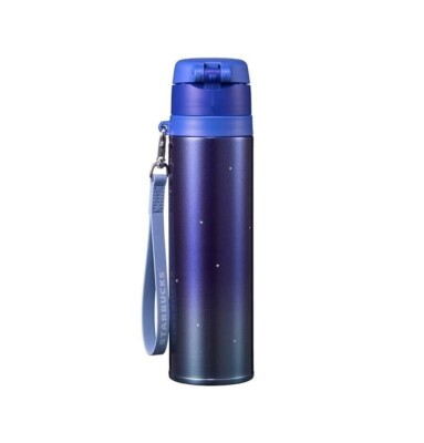 スタバ 韓国【JNT ブルー ストラップ サーモス ステンレスタンブラー】550 Starbucks Korea 2023 Summer JNT Thermos 550ml | eBay