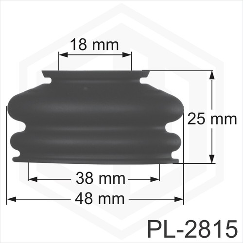 28x TRADEPACK Universal Ball Joint Rubber Dust Boot Covers Track Rod End Set Kit - Picture 5 of 6