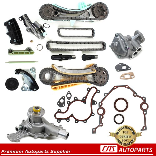 Complete Timing Chain Kit + Water Pump & Oil Pump For Ford/Mercury 4.0L SOHC Engine 11 thumbnail image