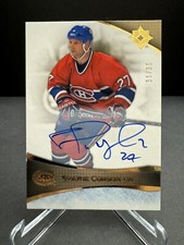 2022-23 Ultimate Collection Shayne Corson Auto 26/35 #94 Montreal Canadiens