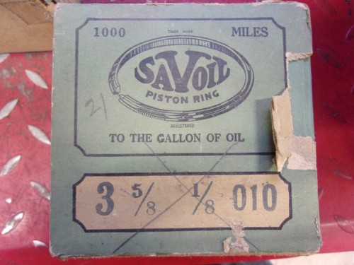 SAVOIL PISTON RING SET 3 5/8 X 1/8 .010 #9565