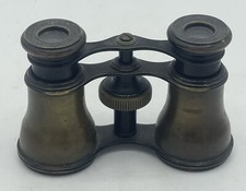 Antique Lamier Fab Paris French Opera Binoculars Carved Etched