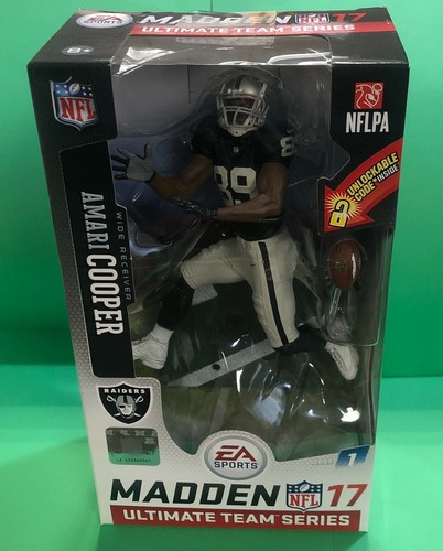 MCFARLANE ULTIMATE TEAM MADDEN NFL 17 AMARI COOPER SERIES 1 RAIDERS