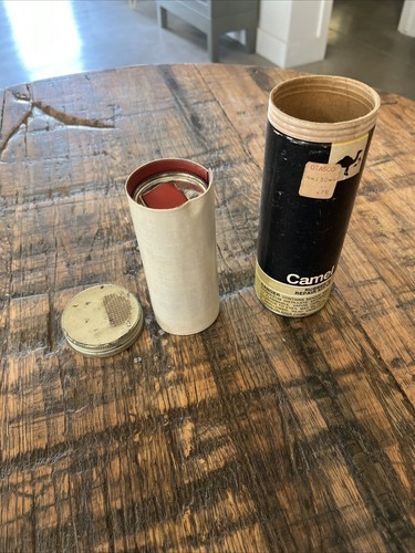 Vintage Camel Tube Tire Rubber Repair Can Car Bicycle Patch Kit 3 - Picture 6 of 6