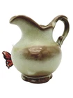 Frankoma Pottery Pitcher Prairie Green - Oklahoma