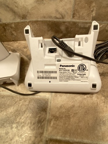 Panasonic KX-TGD530 Schnurloses Telefon mit digitalem Anrufbeantworter 2 Headsets - Bild 3 von 10