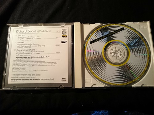 Strauss Don Juan/Macbeth/Thus Spoke Zarathustra Hans Rosbaud Edition (283) - Picture 3 of 3
