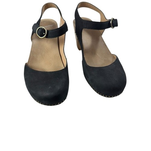 Dansko Women’s Taytum Black Milled Numbuck size 40 $150 - Picture 3 of 8