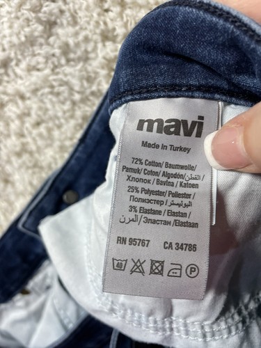 Mavi Kendra High Rise Straight Leg Jeans size 32 x 30 - Picture 8 of 9