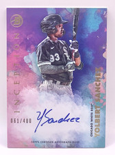 2021 Bowman Inception Inception Auto /400 Yolbert Sanchez #PA-YSZ Auto