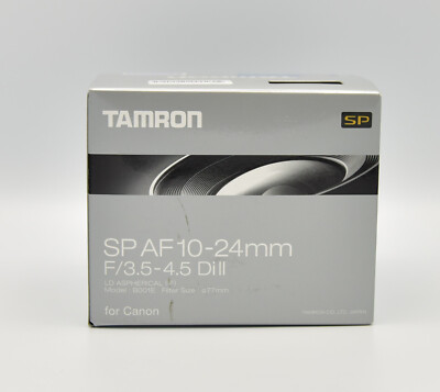 Tamron 10-24mm F/3,5-4,5 SP Di II LD ASL IF Objektiv für Canon NEU OVP