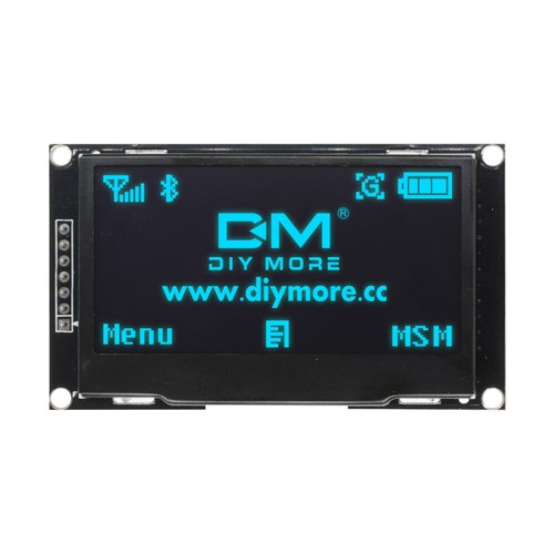 RGB/White 2.42" OLED LCD Display SSD1309 128x64 SPI Serial Port For Arduino C51 - Bild 20 von 31