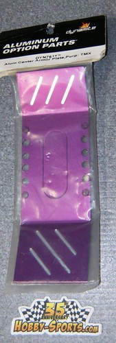 Dynamite Aluminum Purple Center Armor Plate For Traxxas T-Maxx E-Maxx DYN7615P