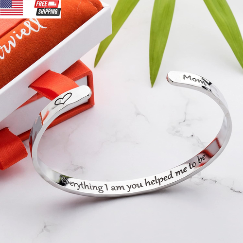 Bracelets for Women, Personalized Gifts for Her, Mom, Best Friend, Inspirational - Picture 3 of 6