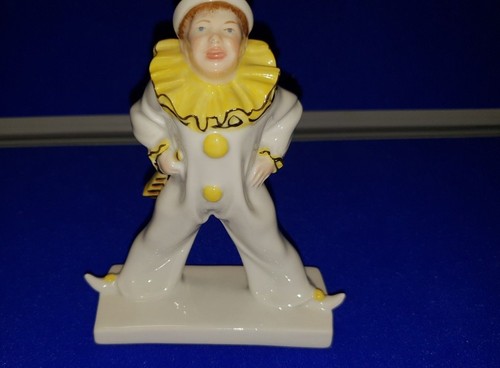 Figura de Rosenthal Pierrot alrededor de 1918 impresionado Ferd Liebermann Mark - Imagen 7 de 12