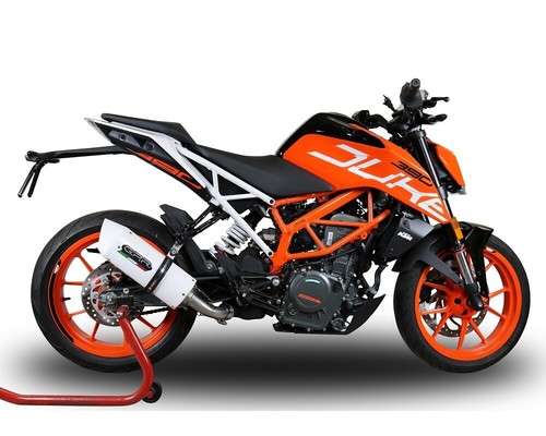Pot d'Echappement GPR ALBUS EVO4 Approuvé pour KTM DUKE 390 2017 > 2020 - Photo 2/6