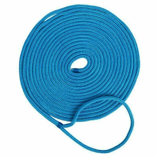 Boat Marine Double Braided Nylon Dock Line Mooring Rope Anchor Line Many sizes - Picture 20 of 331