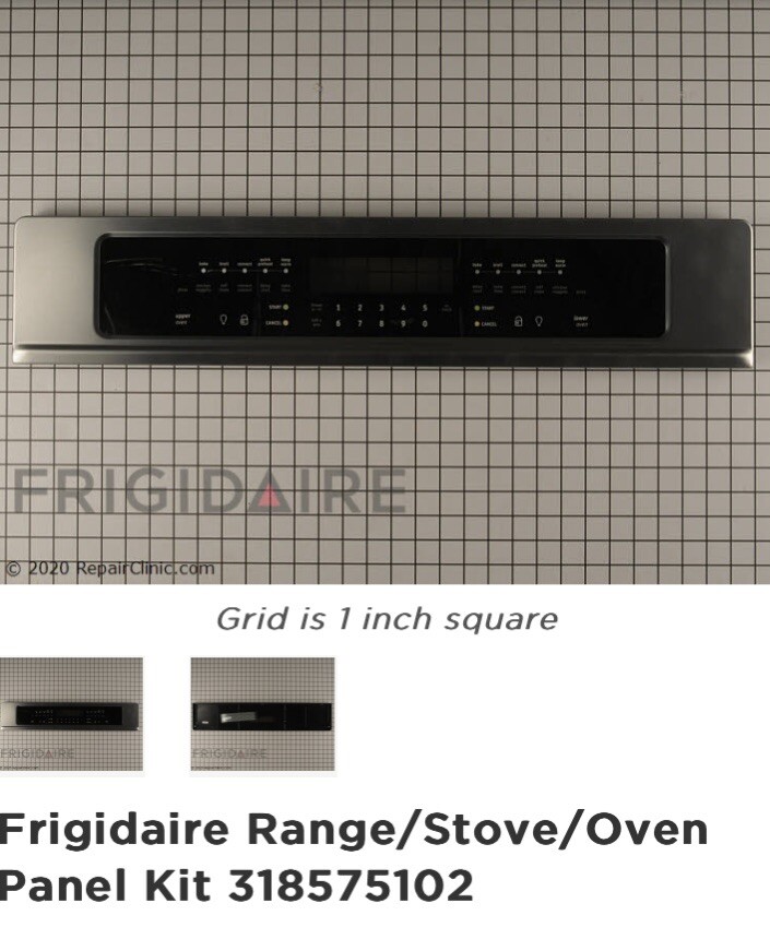 Frigidaire Range/Stove/Oven Panel Kit 318575102