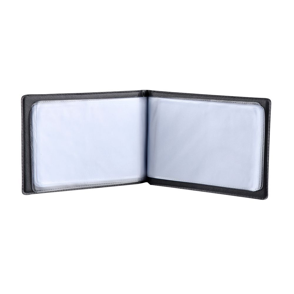 Wallet Credit Card Container Leather Book Case Card Holder Books Cards Album - Picture 7 of 17