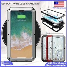 360 Case Metal Shockproof Aluminum Cover For iPhone 14 Pro Max 12 15 13 mini 7 8