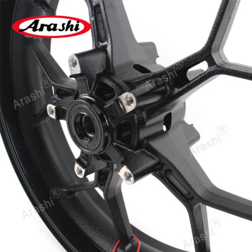For Honda CB650R CBR650R /ABS 2024 2025 Arashi 17x3.5'' Black Front Wheel Rim - Picture 4 of 7