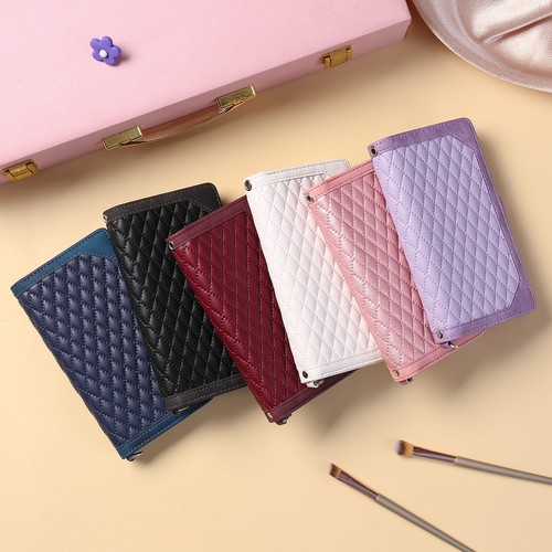For Samsung S25 S24 S23 S22 S20 FE Ultra Plus Zipper Case Leather Wallet Cover - Picture 12 of 18