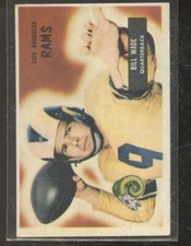 1955 BOWMAN #78 BILL WADE RAMS EX E020321