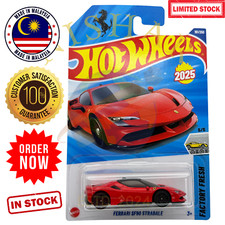Hot Wheels 2025 Custodia K Rossa Ferrari SF90 Stradale International Card Pronta Stock