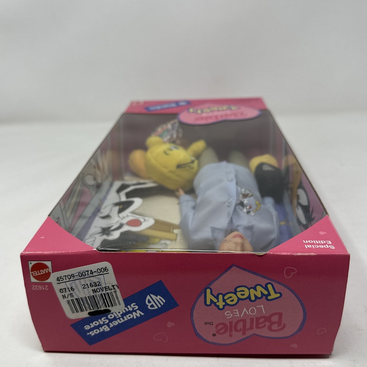 バービー人形 Barbie Tweety 新品 Warner 正規品 Barbie Tweety Bird Looney Tunes Back in Action Doll 2003 Mattel #B7038