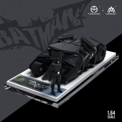 1/64 Time MicroX Moreart Batman The Dark Knight batmobile model
