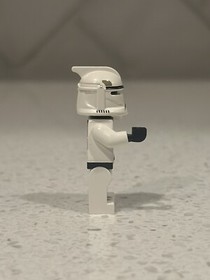 Lego Star Wars Black Head Clone Trooper Phase 1 Minifigure SW0058 from 7163 MINT
