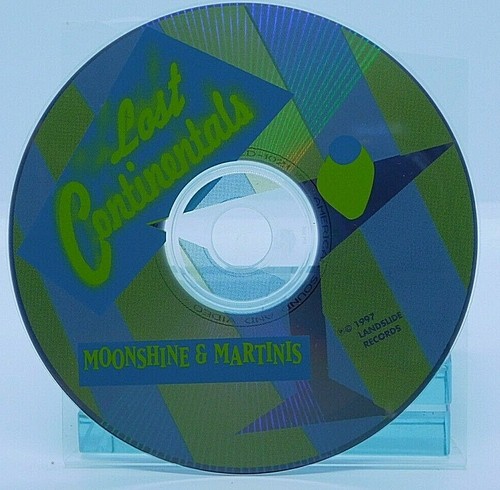 CD The Lost Continentals Moonshine & Martinis Landside Records Compact Disc 1997 - Foto 4 di 4