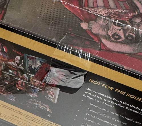 TERRIFIER 1-3 * ART ATTACK LIMITED COLLECTOR'S EDITION BOX * SEALED * UMBRELLA - Picture 8 of 9