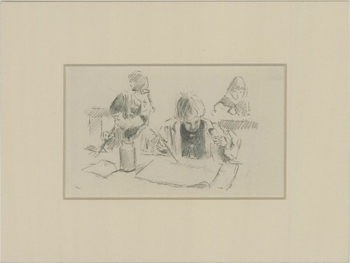 Franco Matania (1922-2006) - 20th Century Graphite Drawing, Art Class - Photo 2 sur 2