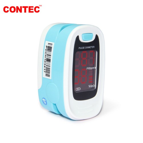 CMS50M LED Finger Pulse Oximeter SPO2 Monitor Blood Oxygen Pulse Heart Rate Mete - Imagen 4 de 12