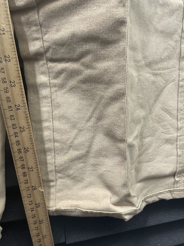 Making the Cut Tan Deconstructed Wide Leg Corduroy Beige Pant Size 3XL - Picture 7 of 11