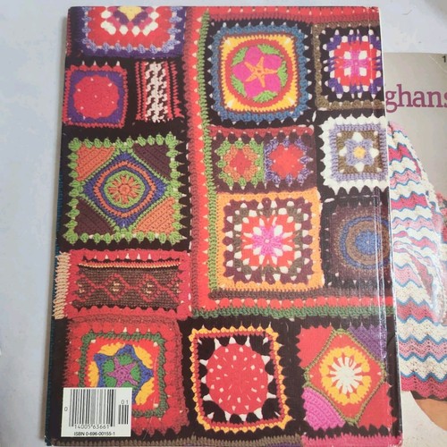 Vintage Crochet Knitting Afghans Pattern Book Lot Yarn Crafts Instruction Guides - Picture 3 of 16