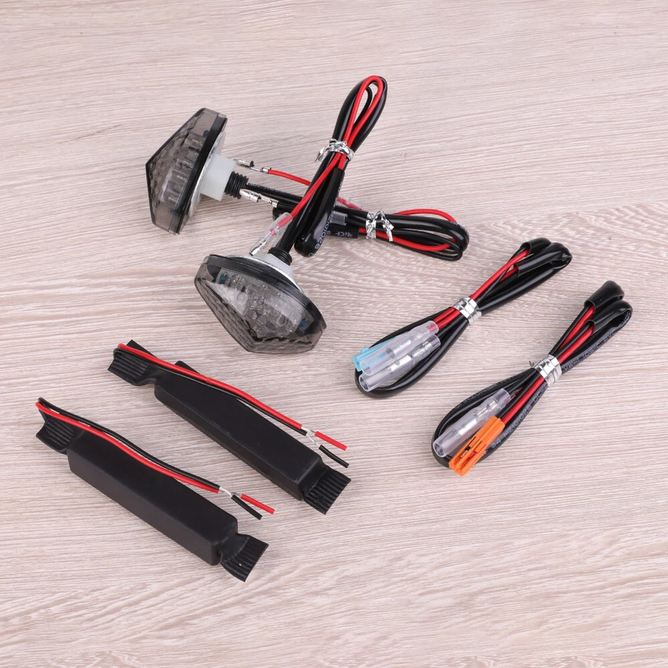 For HONDA CBR125R CBR600RR 1000RR CBR 600F LED Flush Mount Turn Signals Lights - Image 2 of 4