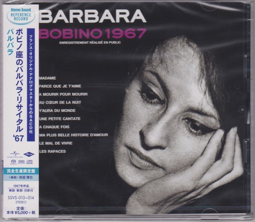 SACD Single Layer + CD Barbara Bobino 1967 STEREO SOUND SSVS-013~014 Japan New - Picture 1 of 5