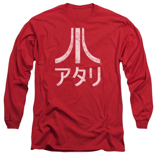 Atari Rough Kanji Gamer Licensed Adult T-Shirt - Picture 10 of 12