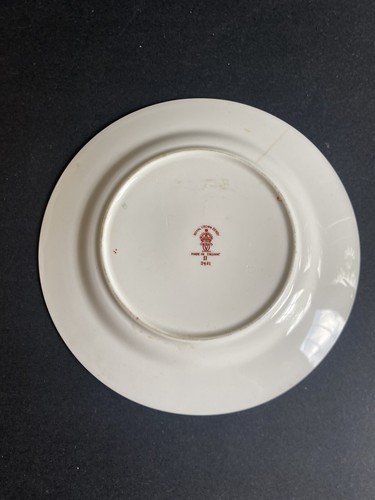 "Platos de postre de colección Royal Crown Derby tradicional Imari Bone China 6 1/4"" como están" - Imagen 3 de 4