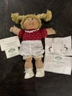 Vintage Cabbage Patch Kid Doll 1985 Made in Spain w Birth Cert BabyLand Hospital
